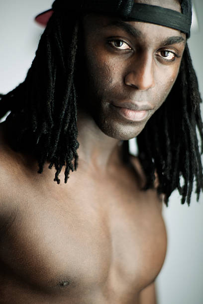 istock Young man dark portrait. 175439365
