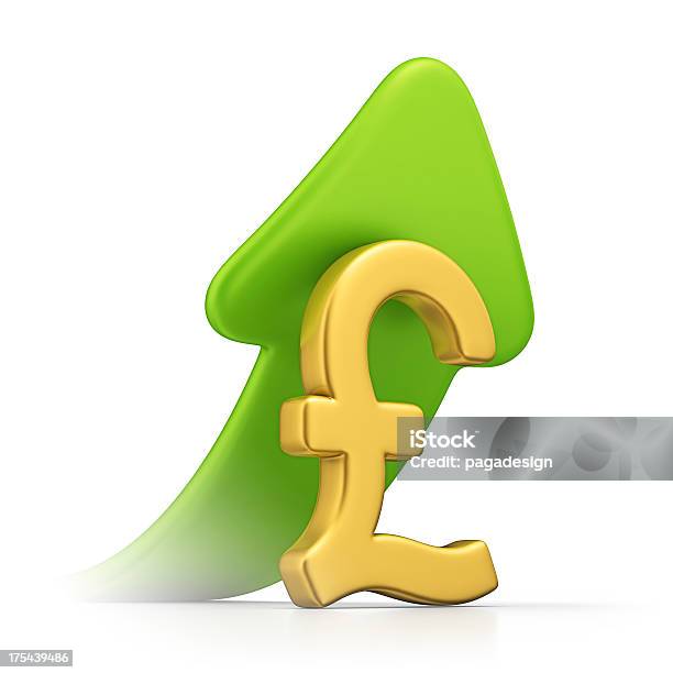 Pound Growth Stock Photo - Download Image Now - British Currency, Graph, Growth