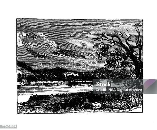 Battleground Of The Monongahela Historic American Illustrations Stock Illustration - Download Image Now