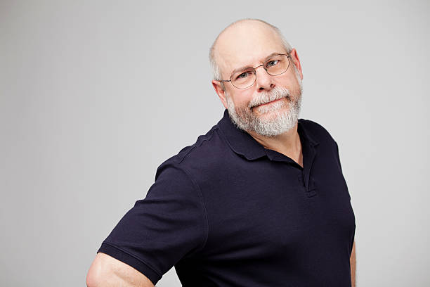 istock Real people: portrait of senior man with a smirk 175439976