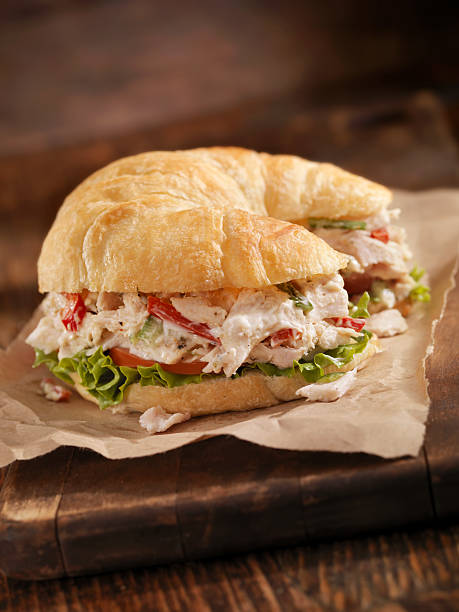 istock Creamy Chicken Salad on a Croissant 175440877