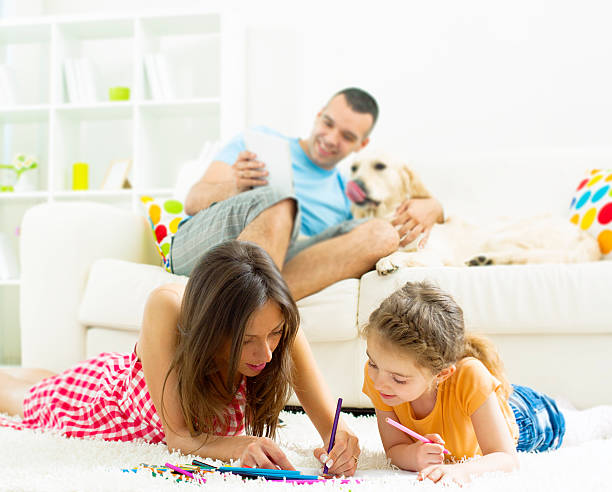 istock Family enjoy together at home. 175441051