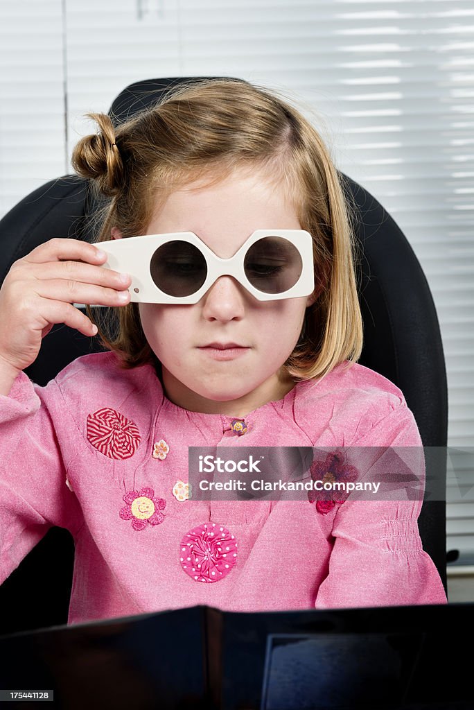 3 D Teste de Visão - Royalty-free Infância Foto de stock
