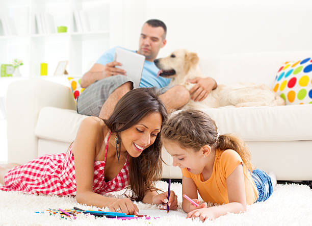 istock Family enjoy together at home. 175441224