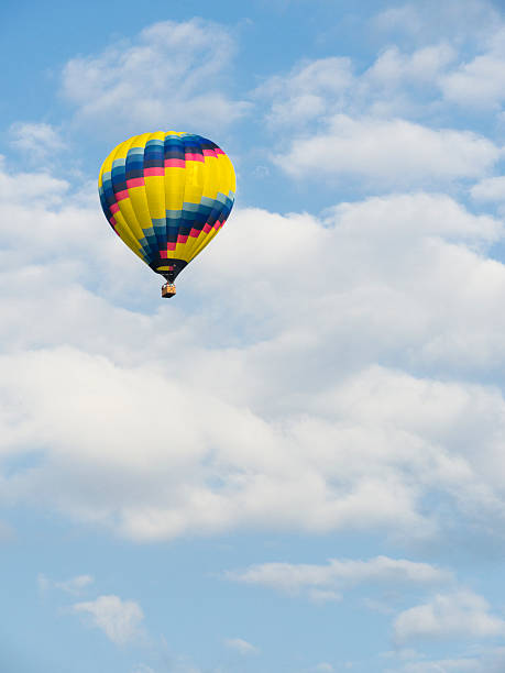 USA California, Los Angeles, hot air balloon.