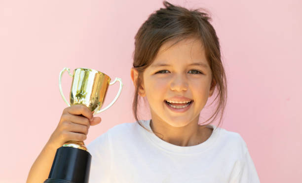 istock Little Girl Big Success 1754428095