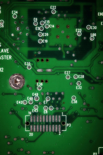 Circuit Board abstract background.