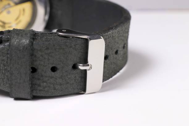 istock Close-up of a watch strap clasp. 1754431601