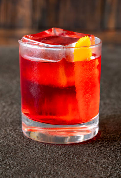 istock Glass of Negroni 1754433359