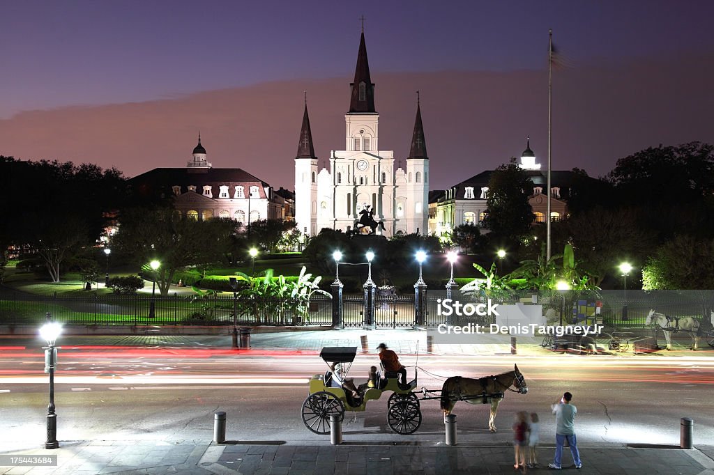 Plaza Jackson - Foto de stock de Nueva Orleans libre de derechos