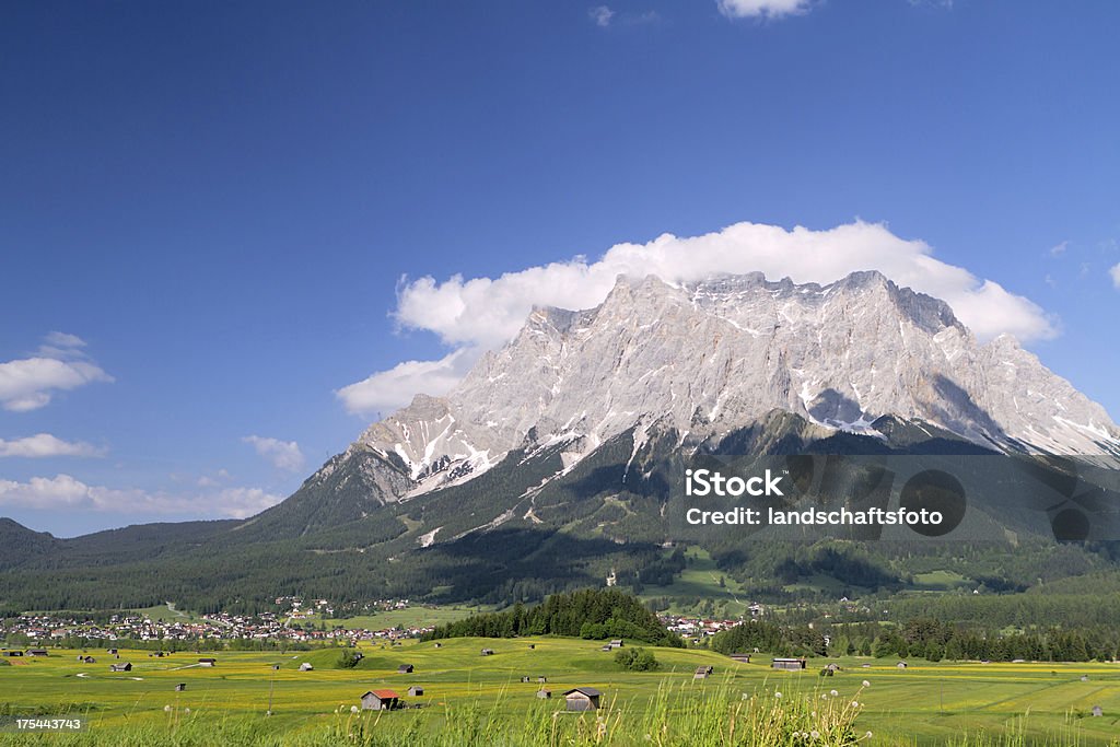 Zugspitze - Photo de Mont Zugspitze libre de droits