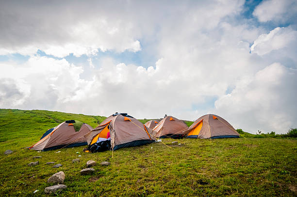 istock Tent of travelers 175444236