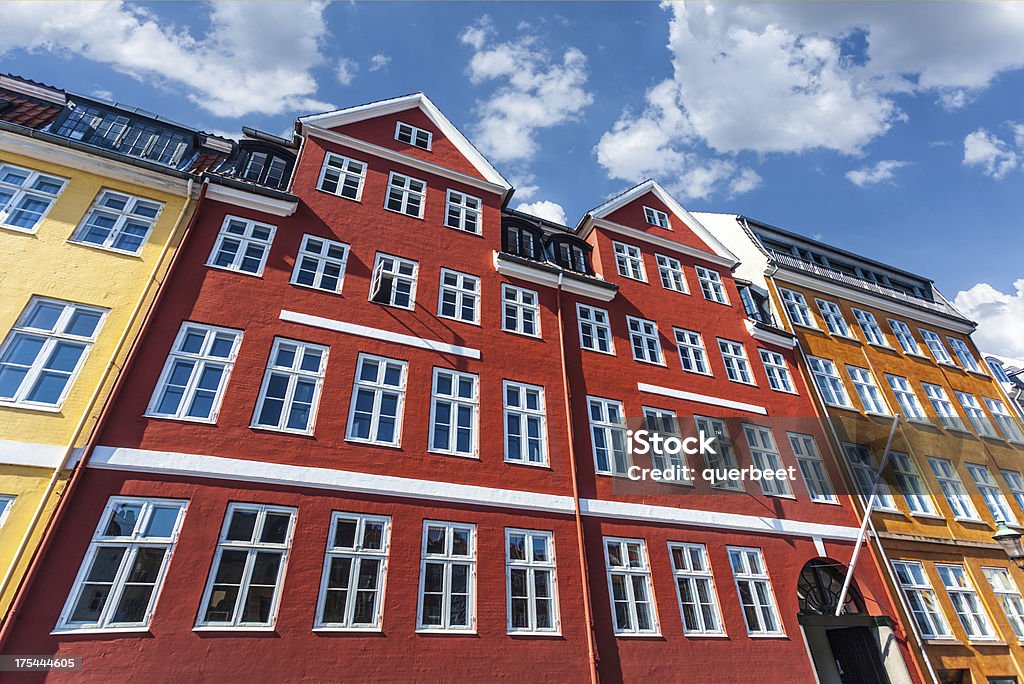 Kopenhagen, Nyhavn - Lizenzfrei Architektur Stock-Foto