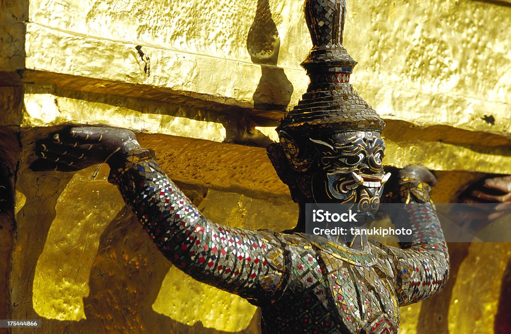 Wat Phra Kaew - Foto stock royalty-free di Ambientazione esterna