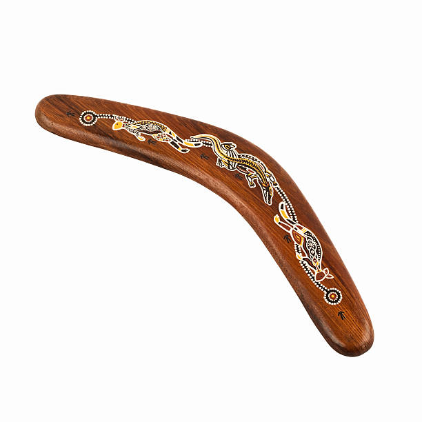 부메랑 - boomerang souvenir australian culture symbol 뉴스 사진 이미지