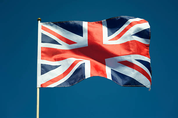 istock British Union Jack Flag UK Blue Sky Horizontal 175445151