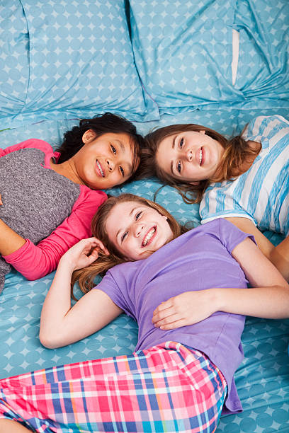 istock Girls having a slumber party 175445748