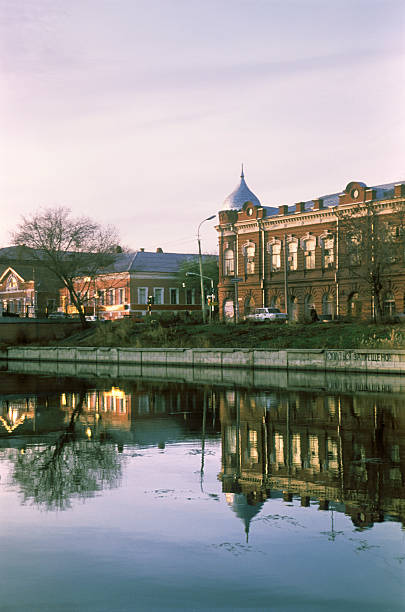 istock Reflection of buildings in the water. 175445772