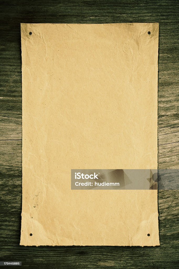 Vuoto notifica - Foto stock royalty-free di Legno