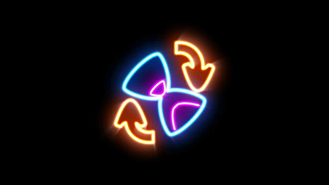 Colorful Neon Icon