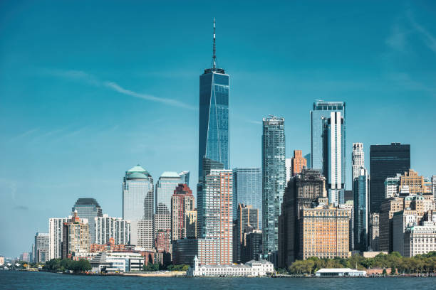 istock Skyline New York City Lower Manhattan Freedom Tower 1754462028