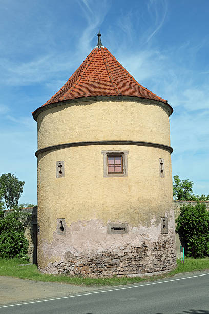 istock Medieval tower in Ellingen, Middle Franconia, Bavaria 175446595