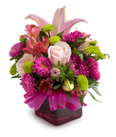 Flower arrangement, perfect for birthday, Mother's Day, wedding or anniversary.