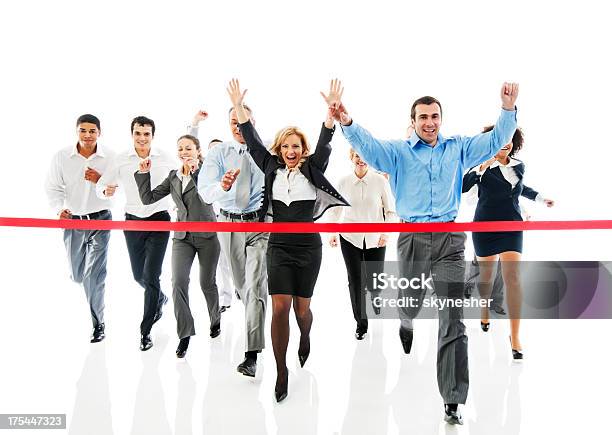 Finish Line Stock Photo - Download Image Now - Finish Line, Running, Sales Occupation