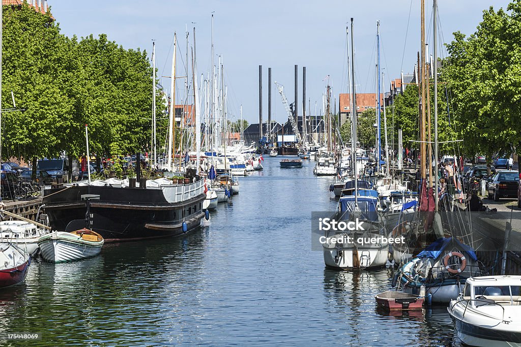Hafen von Kopenhagen - Lizenzfrei Kopenhagen Stock-Foto