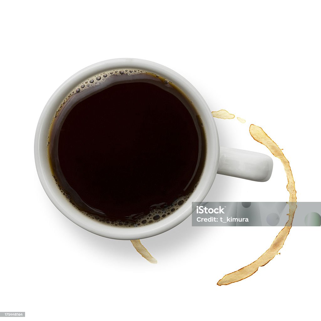 Café e manchas - Royalty-free Manchado - Sujo Foto de stock