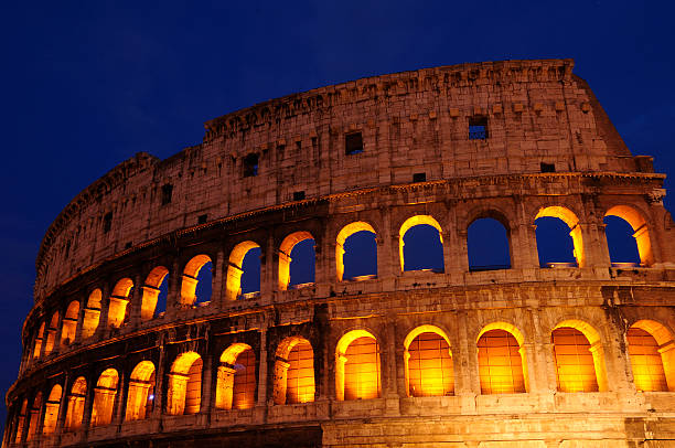 istock Colosseum at dusk in Rome, Italy 175448589