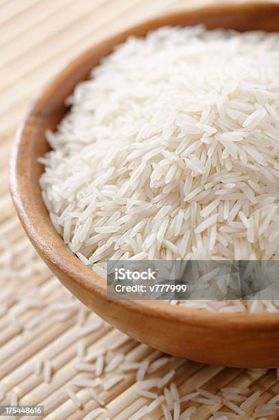 Basmati Rice Stock Photo - Download Image Now - Abundance, Basmati Rice, Bowl