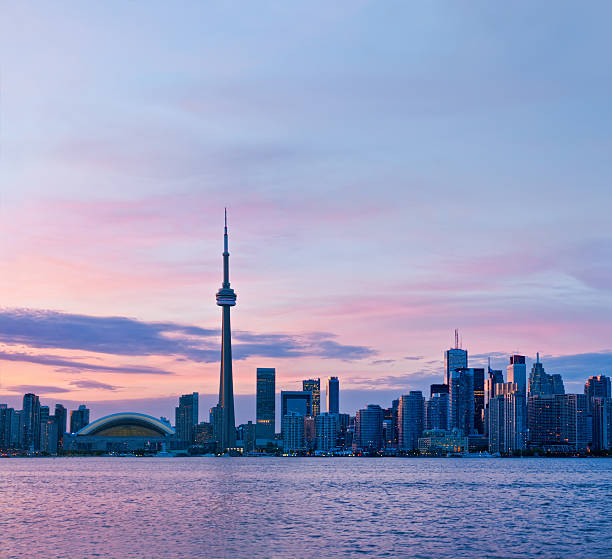 istock Toronto evening cityscape (panorama) - XI 175449288