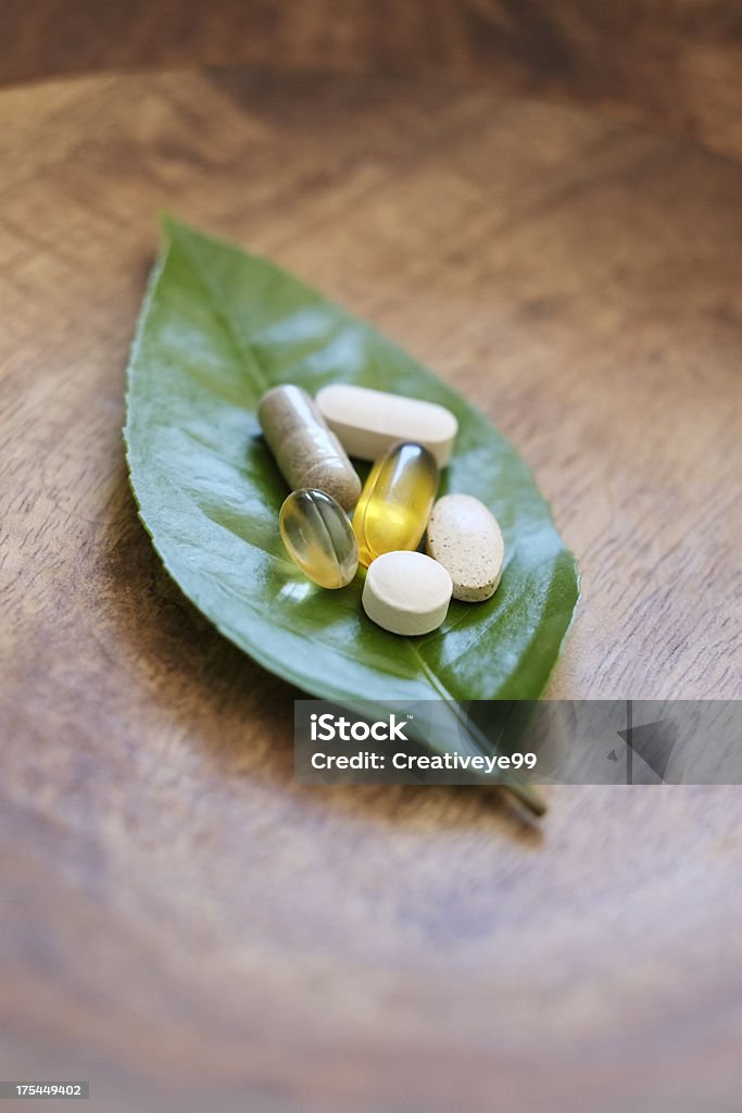 Natürliche Medizin - Lizenzfrei Vitamin Stock-Foto