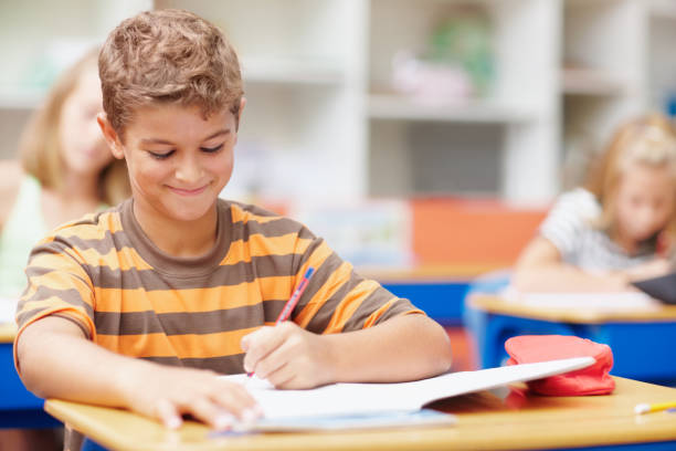 istock He's getting the most out of his education 175449765