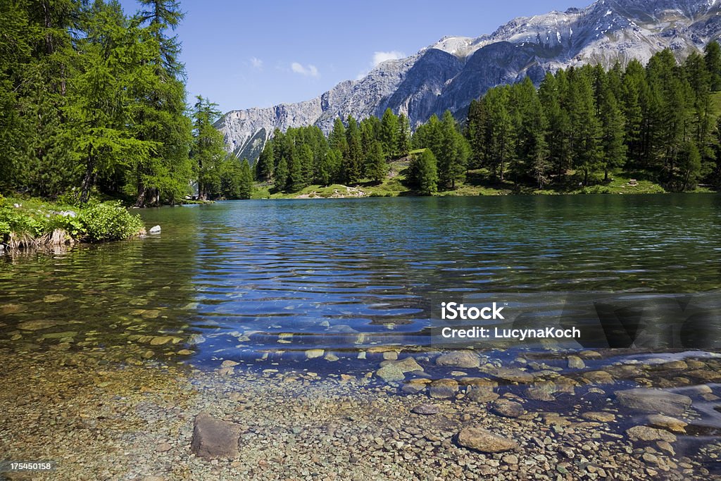 Die Berge lake - Lizenzfrei Berg Stock-Foto