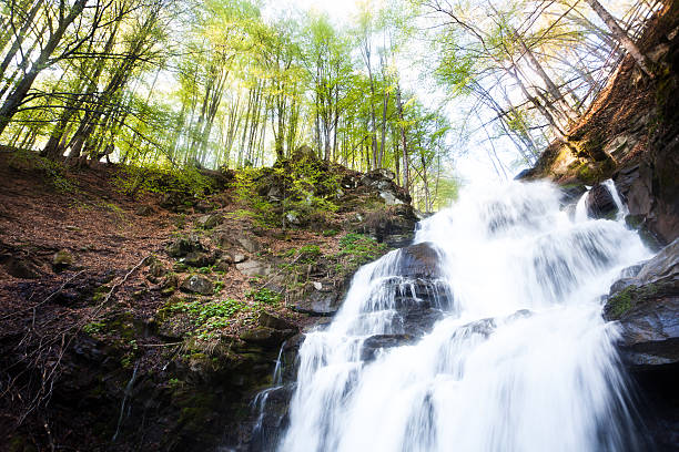 Crimea land Crimea landscapes with waterfall letchworth garden city stock pictures, royalty-free photos & images