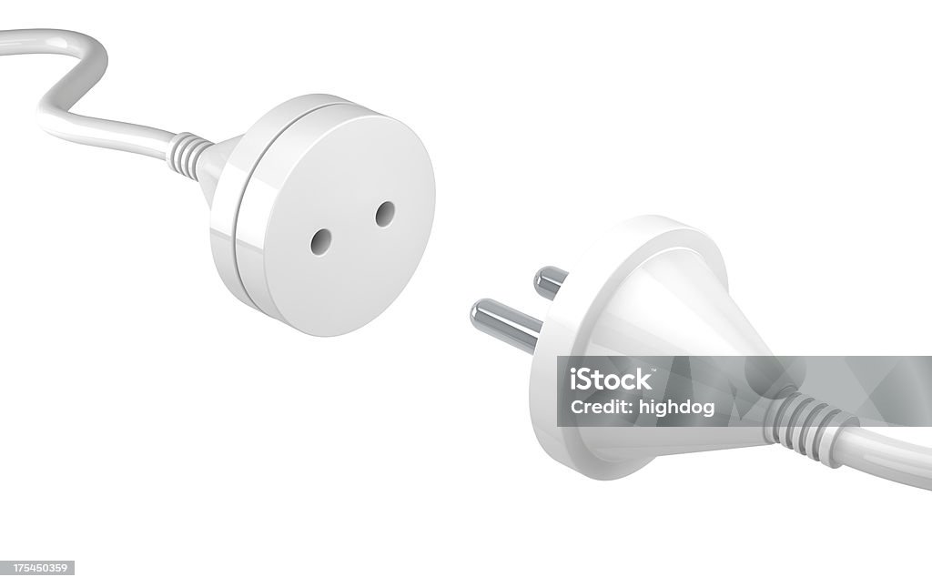 Plug socket - Lizenzfrei Ausrüstung und Geräte Stock-Foto