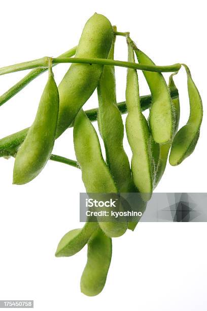 絶縁ショットの新鮮なグリーン大豆に白背景 - 大豆のストックフォトや画像を多数ご用意 - 大豆, 植物, 白背景