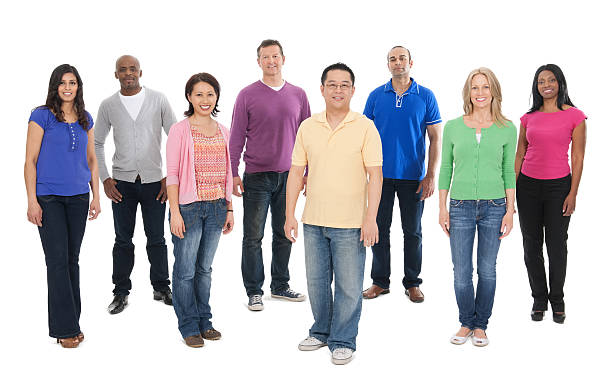 istock Multiethnic People In Casual Wear 175450999