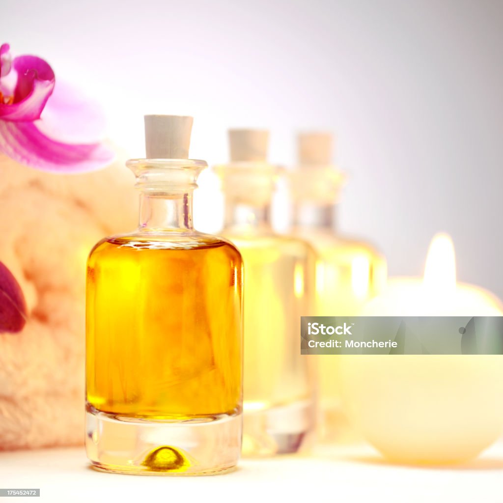 Aromatherapie-Öl - Lizenzfrei Natur Stock-Foto