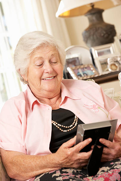 istock Happy Senior Woman at Home 175452948