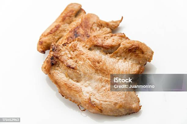 Petto Di Pollo Alla Griglia - Fotografie stock e altre immagini di Alimentazione sana - Alimentazione sana, Ambientazione interna, Carne di pollo