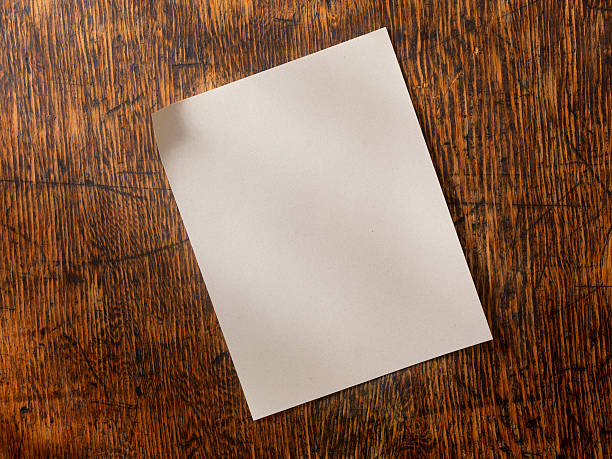 papel em branco - blank message imagens e fotografias de stock