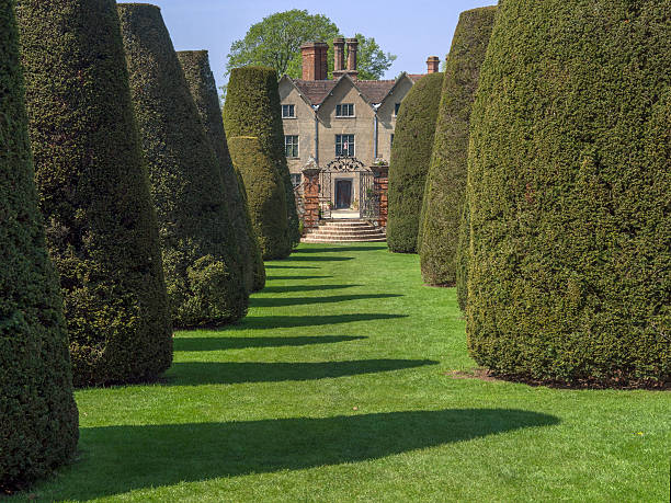 country house "medieval elizabethan country house, warwickshire the uk" elizabethan style stock pictures, royalty-free photos & images