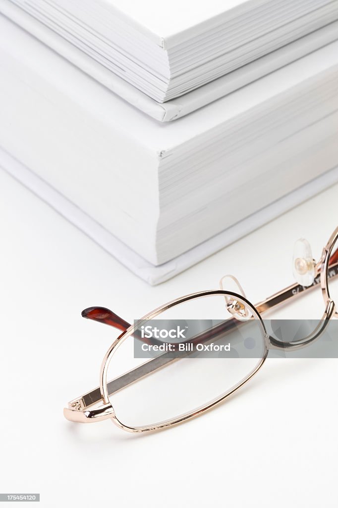 Livros e óculos - Royalty-free Aprender Foto de stock