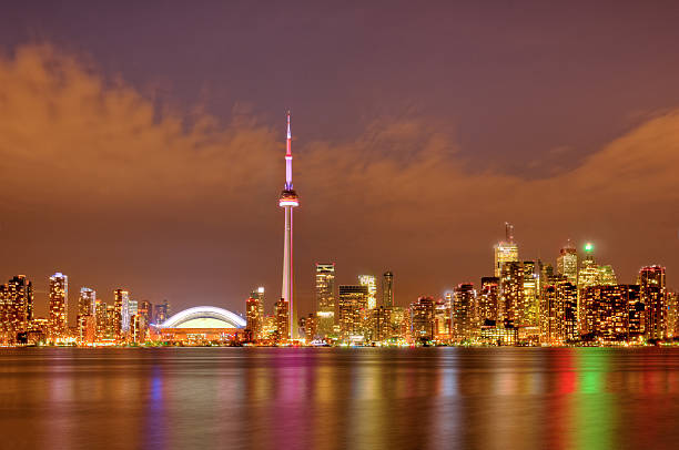 istock Toronto evening cityscape - XIV 175454355