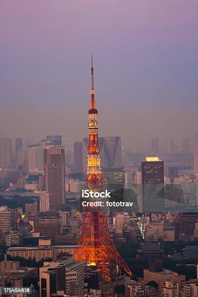 Wieża Tokio - zdjęcia stockowe i więcej obrazów Bez ludzi - Bez ludzi, Biznes, Fotografika