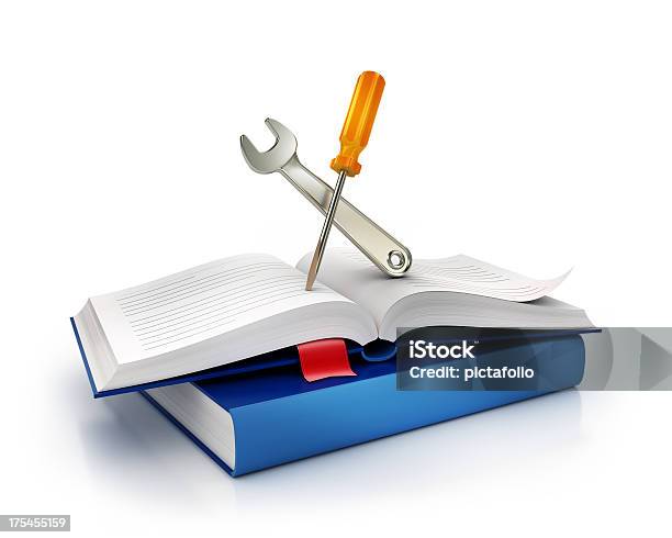 Support Or Instruction Manual Icon Stock Photo - Download Image Now - Learning, Book, Education Training Class