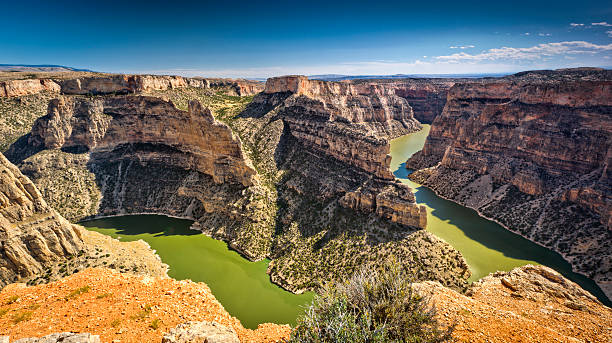 Bighorn Canyon stock photo